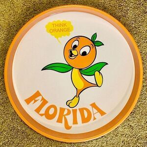 ORANGE BIRD Walt Disney World 50th Anniversary EPCOT Serving Tray NWT